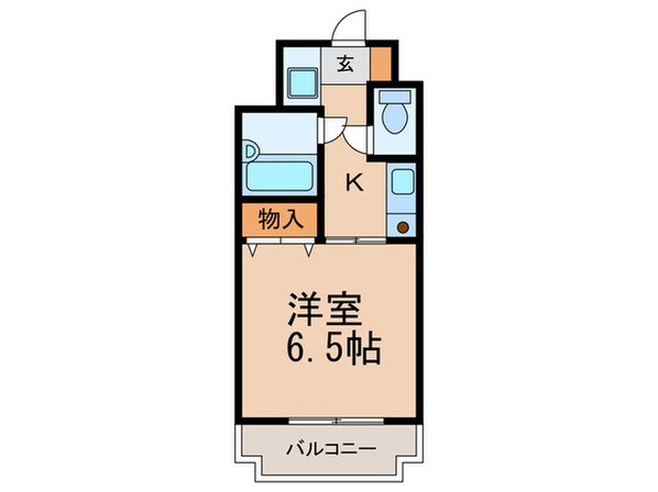 ダイアパレス上社第3(402)の物件間取画像